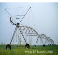 Towable center pivot irrigation systems